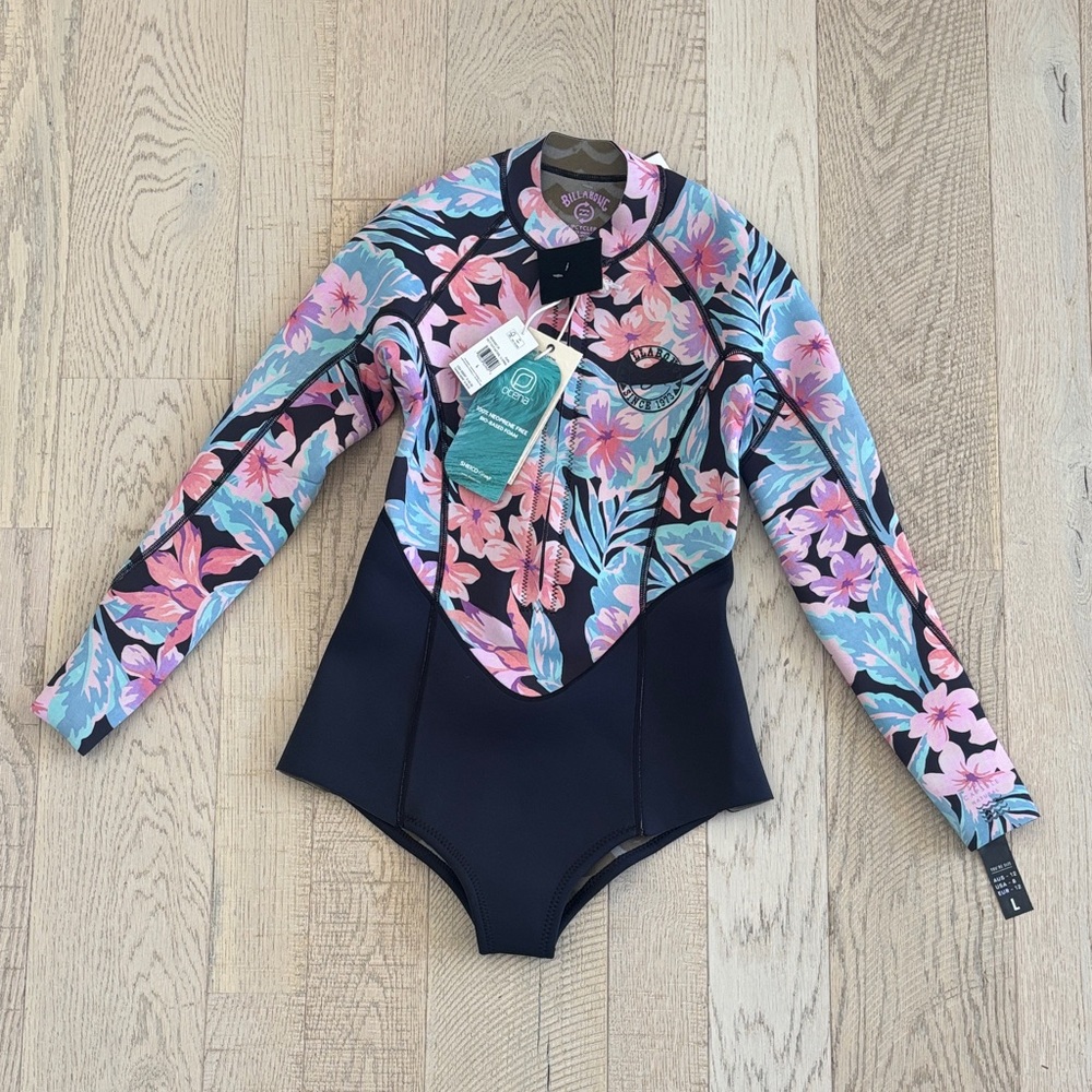 Billabong Black Springsuit salty dayz large